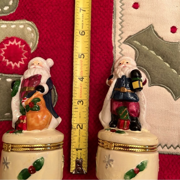 Christmas Porcelain Trinket Boxes - Picture 13 of 15